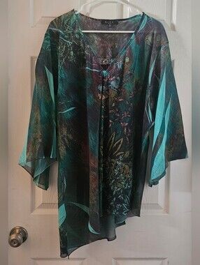 B.L.E.U. Semi Sheer Tunic